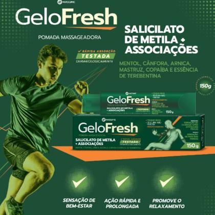 Imagem de Gelofresh pomada masseageadora- 150g- massime