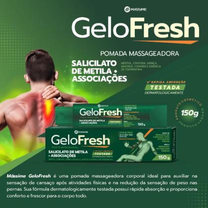 Imagem de Gelofresh pomada masseageadora- 150g- massime