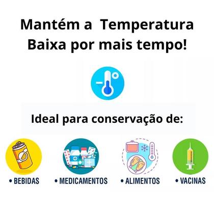 Imagem de Gelox kit 03 Placa Gelo Artificial Reutilizável Rígido 200 ml