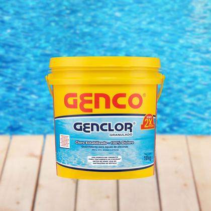 Imagem de Genclor Cloro Granulado Estabilizado 10kg Genco