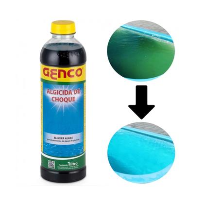 Imagem de Genco Algicida de Choque 1L Pool-Trat Elimina Algas