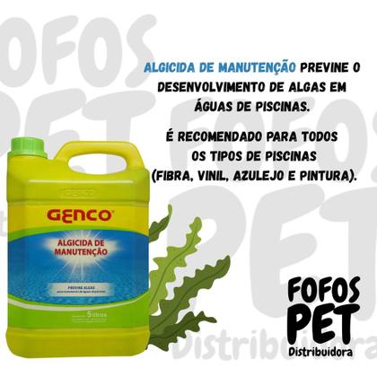 Imagem de Genco Algicida Manutenção 5L  Proteção Contínua Contra Algas