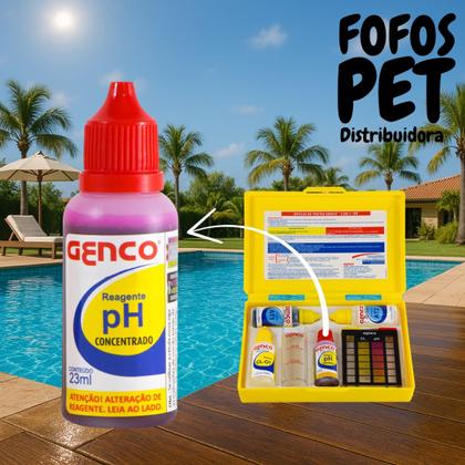 Imagem de Genco Reagente de pH 23ml  Medição Exata da Qualidade da Água