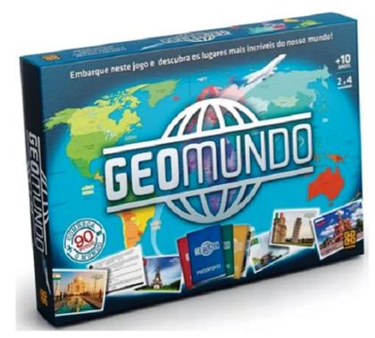 Geomundo - Geografia em diversão - Pronta entrega - grow Imagem de Geomundo - Geografia em diversão - Pronta entrega