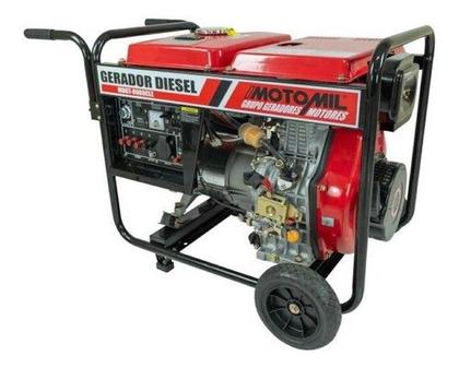 Imagem de Gerador a Diesel MDGT-8000CLE - 7,5KVA Trifásico MOTOMIL