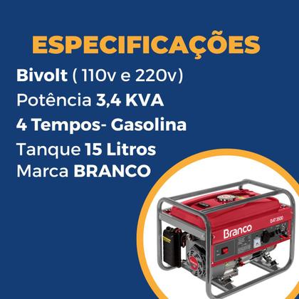 Imagem de Gerador b4t3500 220/127v