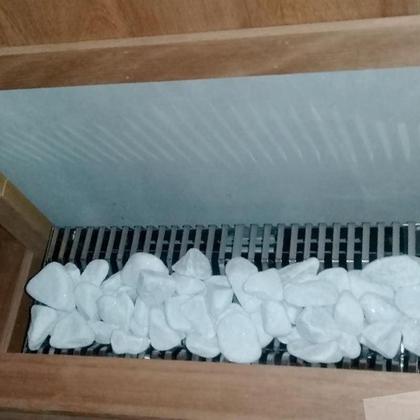 Imagem de Gerador de Calor Sauna Seca 7,5KW Até 15 M³ c/ Quadro Digital e Pedras Dolomitas SODRAMAR