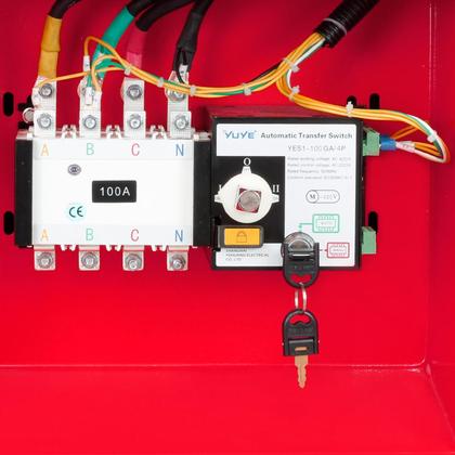 Imagem de Gerador de Energia a Diesel 33kva Bifásico 110220v Silenciado com QTA