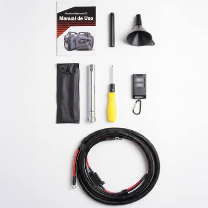 Imagem de Gerador De Energia a Gasolina Silencioso 24v 1,3kw Portátil Smart Import Camping Acampamento