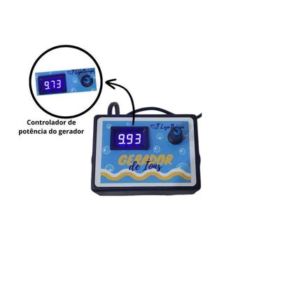 Imagem de Gerador De Íons Com Painel De Potência Piscina Ate 120M