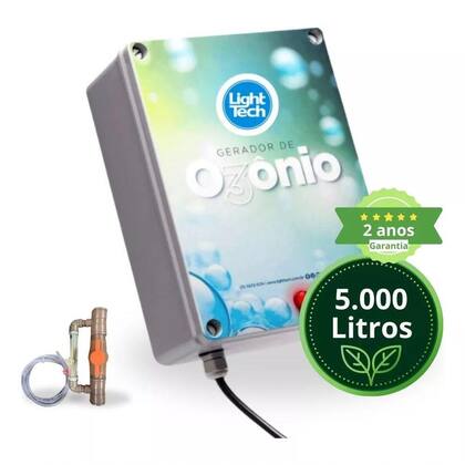 Imagem de Gerador De Ozônio Para Piscinas Até 5.000 Litros Lto-5 - Light Tech
