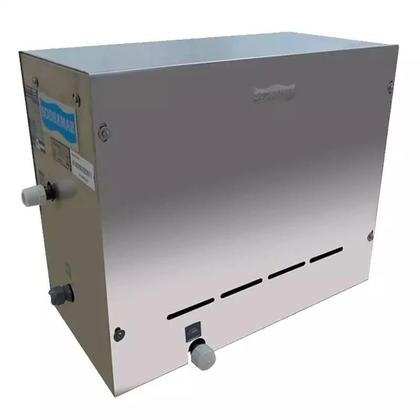 Imagem de Gerador de Vapor p/ Sauna 6KW Mono 220V c/ Quadro Analógico Kit Instalação e Luminária SODRAMAR
