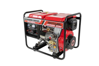 Imagem de Gerador Diesel 5 KVA Mono 110/220V 60Hz MDG-5000CLE Motomil