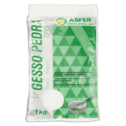 Imagem de Gesso Pedra Amarelo Tipo Iii Asfer 1kg