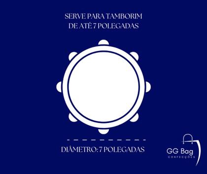 Imagem de Gg Bag Capa Para Tamborim 7 Polegadas Simples