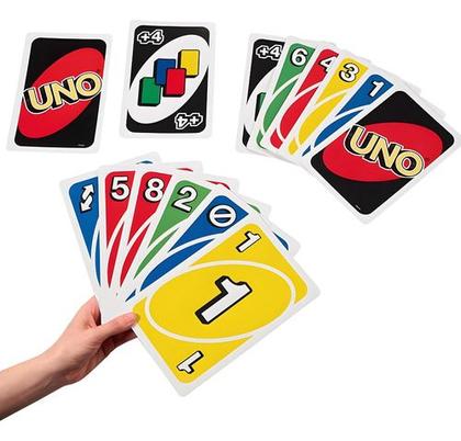Imagem de Giant Uno Jogo Cartas Mattel Original Uno Gigante 108 Cartas