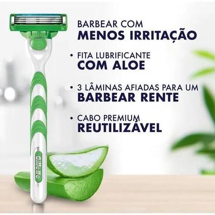 Imagem de Gillette Mach3 Sensitive carga de barbeador 8 unidades