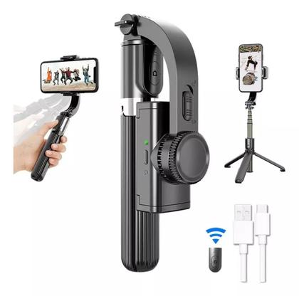 Imagem de Gimbal Estabilizador Automatico Para Celular e Tripe 2 em 1