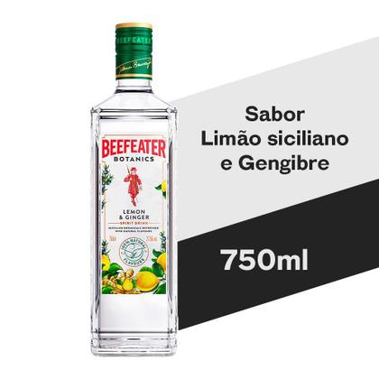 Imagem de Gin Beefeater Botanics Limão e Gengibre