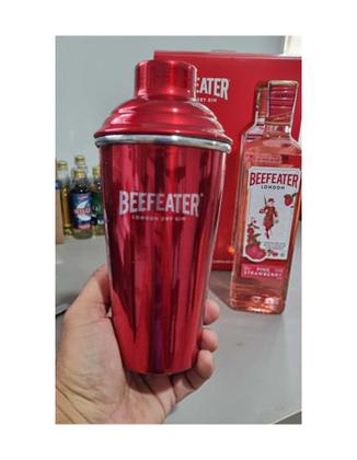 Imagem de Gin Beefeater Pink 750ml - Kit com Coqueteleira de Alumínio
