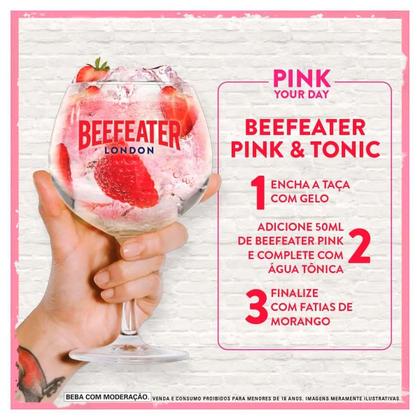Imagem de Gin Beefeater Pink Strawberry 750ml
