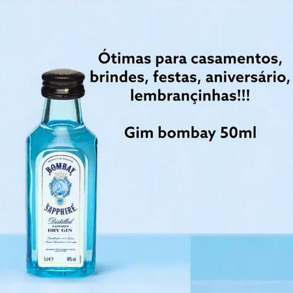Imagem de Gin Bombay Miniatura Sapphire London Dry 50ml
