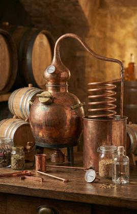 Imagem de GIN-Dry Gin Pot Still SAN MARCO DI LEON-DUPLA DEST-SABOR SUAVE HERBAIS E FLORAIS 700 ml 43% vol.