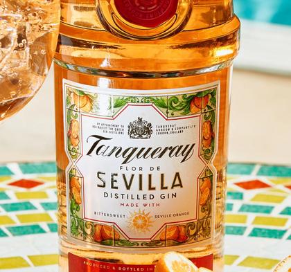Imagem de Gin miniatura flor sevill tanqueray 50ml