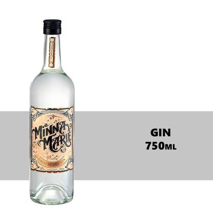 Gin Nacional Minna Marie Cristal 750ml Imagem de Gin Nacional Minna Marie Cristal 750ml