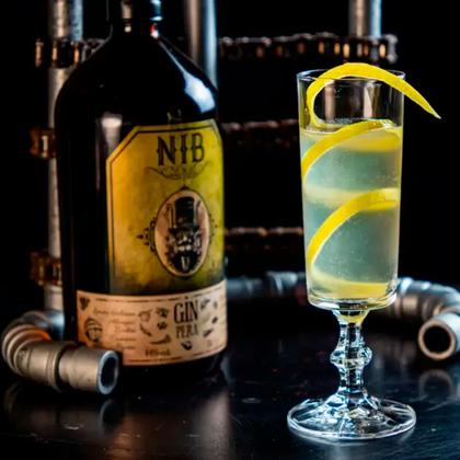 Imagem de Gin Nacional NIB Sabor Pera Garrafa 1l 6 Unidades