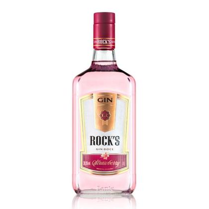 Imagem de Gin Rock'S Strawberry 1L + Energético Baly 2L + 4 Coko