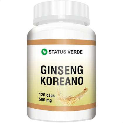 Imagem de Ginseng Koreano 120 Cáps - Status Verde