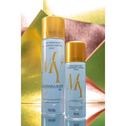 Imagem de Giovanna Baby Kit Spray Hidratante Desodorante Corporal FPS10 Blue