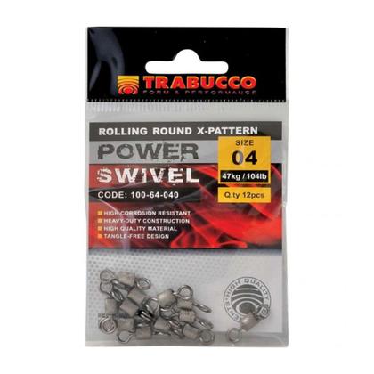 Imagem de Girador reforçado para pesca x-pattern n10 c/12