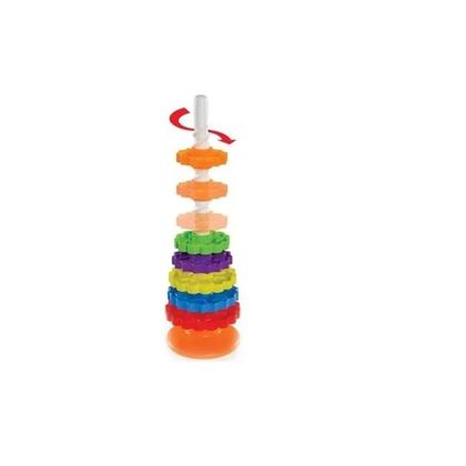 Imagem de Giro Mágico Dismat - Brinquedo Educativo Infantil com Engrenagens Coloridas