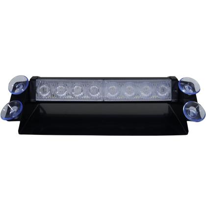 Imagem de Giroflex Interno 12V Led Viatura Polícia Guincho Parabrisa Strobo Azul Giroled Rayx Lt2032a