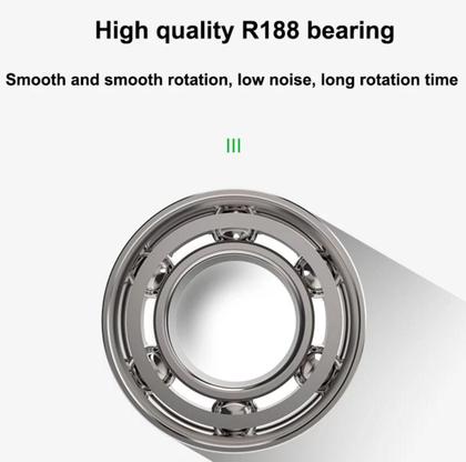 Imagem de Giroscópio Mesa Alumínio Anti Estresse Relaxante Orb Silver