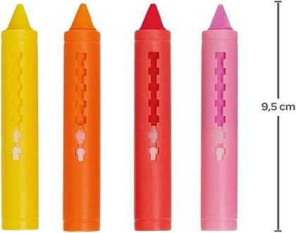 Imagem de Giz Mágico Risca e Sai com 6 Unidades - Polibrinq