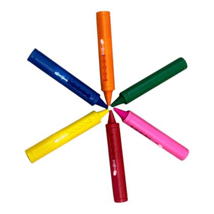 Imagem de Giz Mágico Risca e Sai com 6 Unidades - Polibrinq