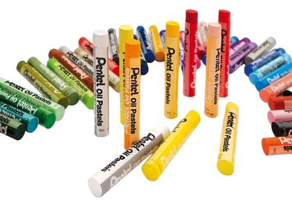 Imagem de Giz Pastel Oleoso 16 Cores Pentel Arts - PHN-16