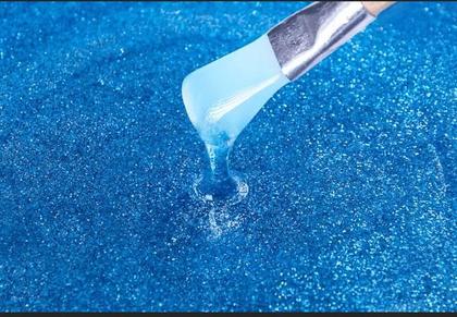 Imagem de Glitter Azul AG