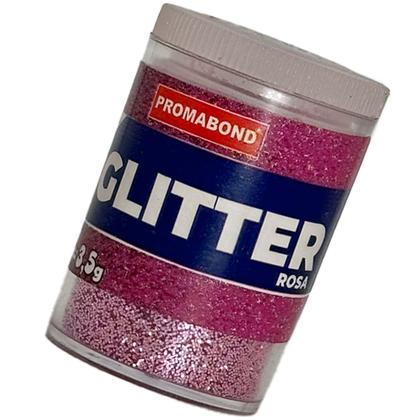 Imagem de Glitter Rosa 3,5g Poliéster