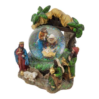 Globo De Neve Sagrada Família Presépio Decoração Natalina NTD25018 - Wincy Natal Imagem de Globo De Neve Sagrada Família Presépio Decoração Natalina NTD25018