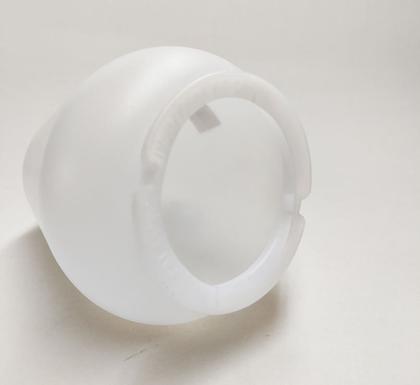 Imagem de Globo Master Fechado Plástico Ventilador de Teto Boca com 10cm de Diâmetro Universal Branco Fosco