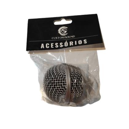 Imagem de Globo Protetor Da Capsula Para Microfone Com Espuma CSGM 58 CR Novo