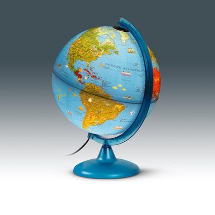 Imagem de Globo Terrestre Arca 25 Cm - Com Luz - Tecnodidattica - 0325ARACPBIBB046