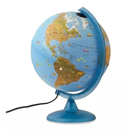 Imagem de Globo Terrestre Arca Em Português 25cm Com Luz