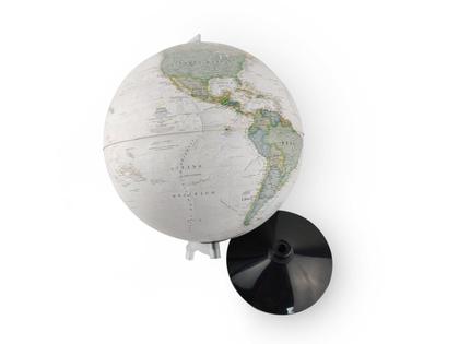 Imagem de Globo Terrestre Decorativo Iluminado Carbon Executive 30CM National Geographic Tecnodidattica