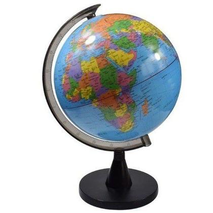 Imagem de Globo Terrestre Giratório Politico - 23cm x 16cm - DS TOOLS