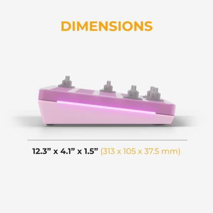 Imagem de Glorious GMMK 2 Compact 65% com estrutura de teclado mecânica RGB